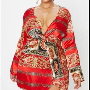 Pretty Little Things Silky Short Dress